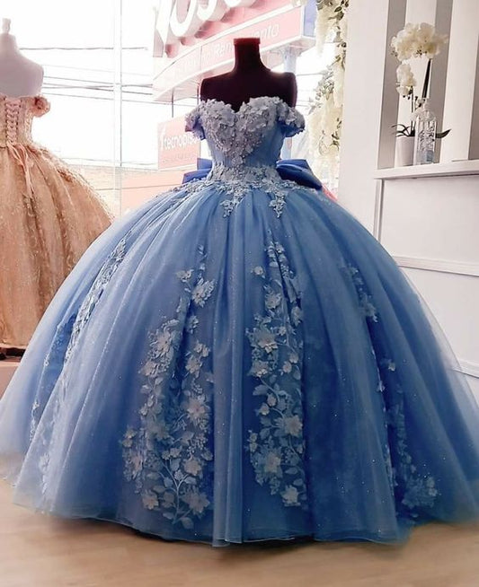 Off-the-shoulder Floor-length A-line Evening Dresses With Beaded Lace Appliques Prom Dress    cg20087