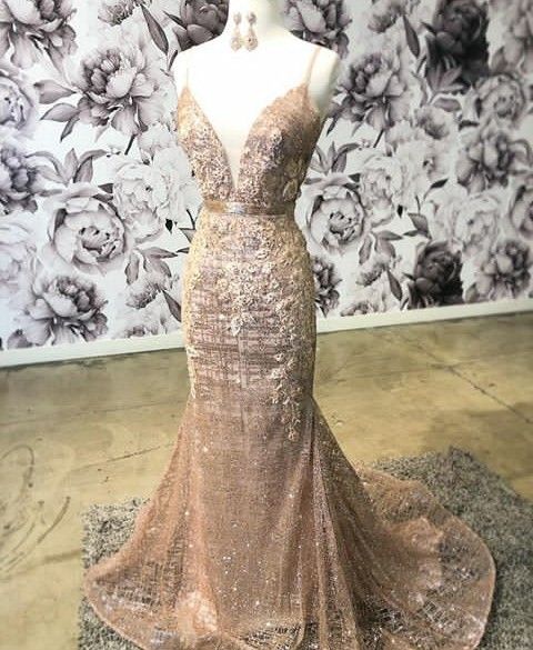 mermaid long formal dress evening dress prom dress    cg20229