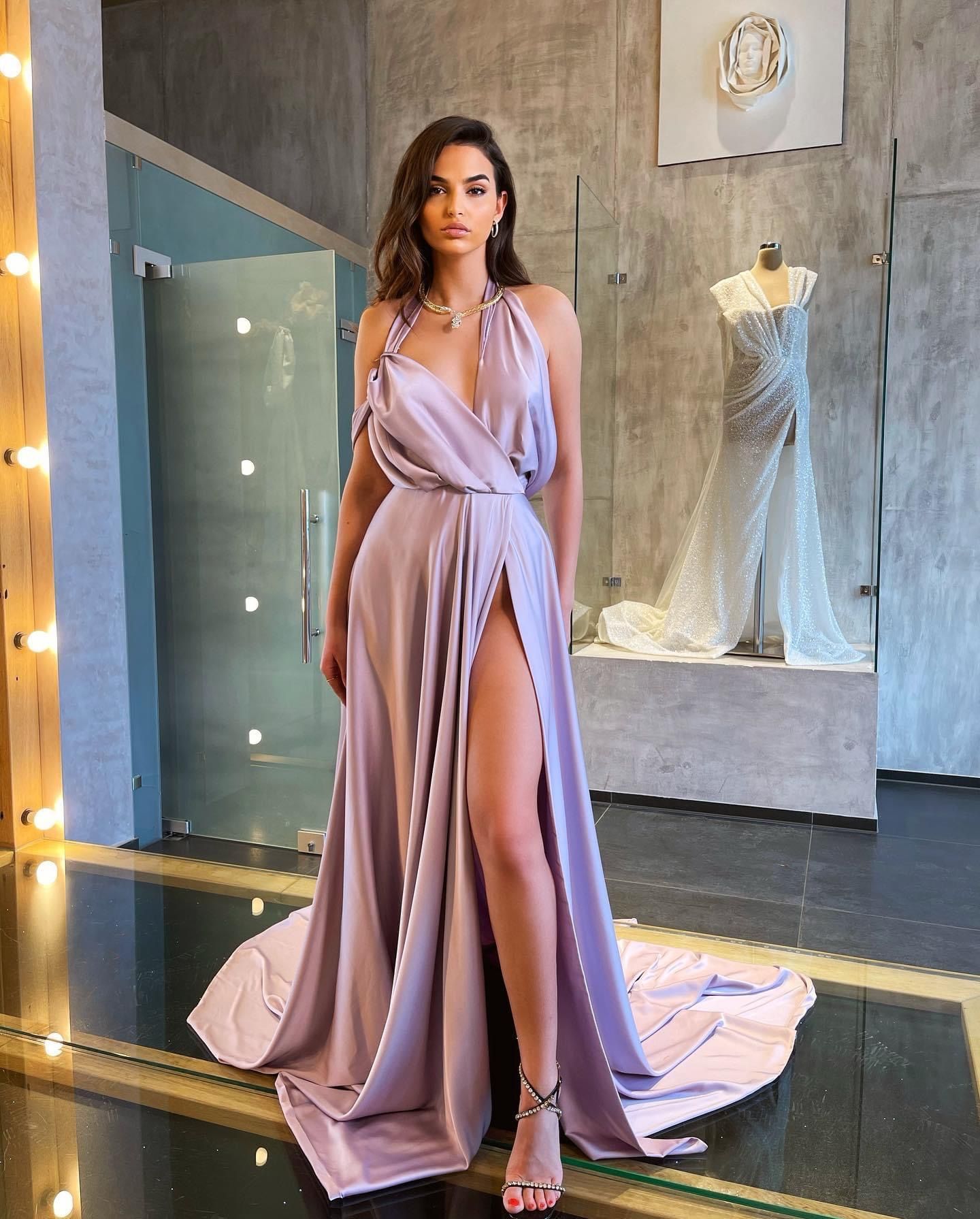 elegant lavender prom dresses 2021   cg20511