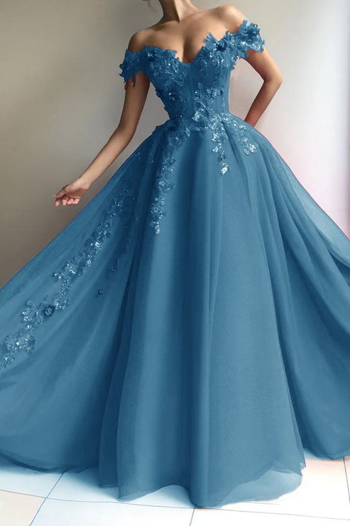 dusty blue senior prom dress cg20745 – classygown