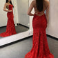 A-line white and blue embroidery long prom dress    cg20912