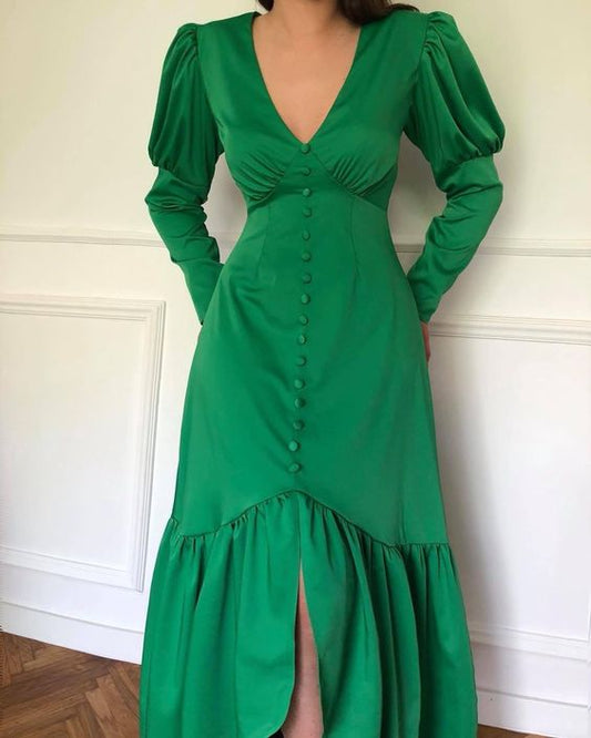 Green Prom Dresses evening dress    cg21240