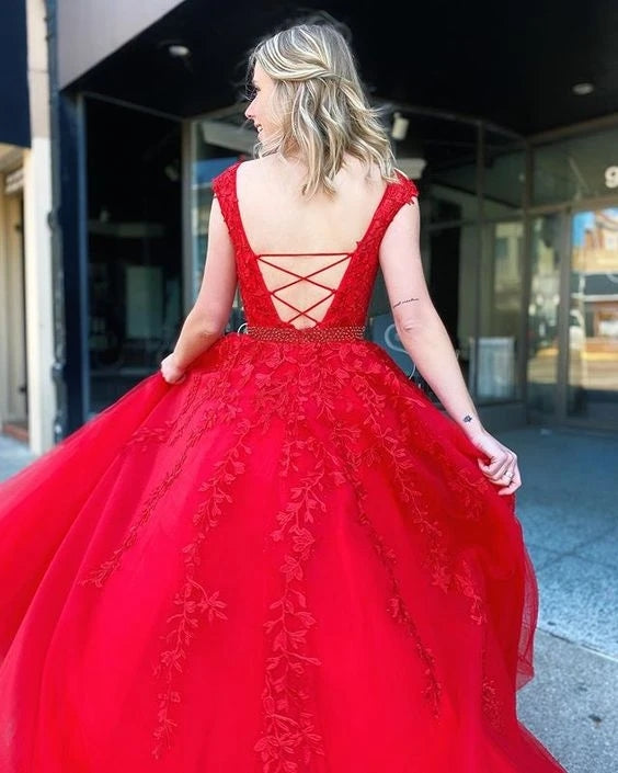 Applique and Beading Long Prom Dresses 8th Graduation Dress School Dance Wedding Formal Dress    cg21379