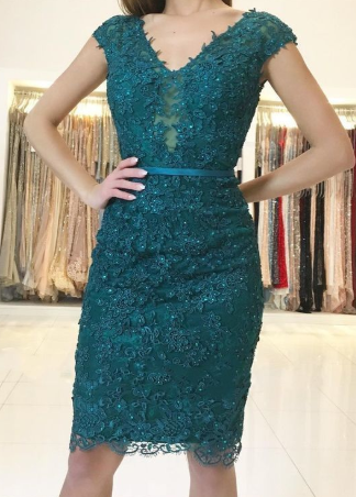 Fashion Appliques Sheath homecoming Dress, Beading Short Evening Dress for Party, Formal Gown cg2160