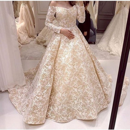 ball gown lace appliques wedding prom dresses   cg21869