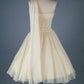 Vintage One Shoulder Organza Homecoming Dress    cg22135