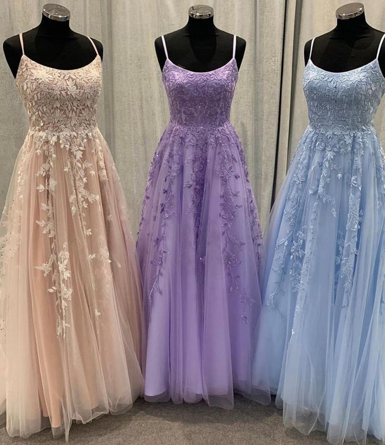 CUTE LACE LONG A LINE PROM DRESS EVENING DRESS cg22469 – classygown