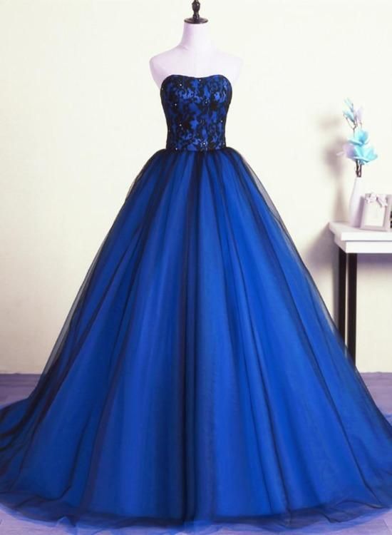 Glam Tulle Sweetheart Ball Gown Evening Gowns with Lace Bodice, Formal Dress prom dresses elegant      cg22567