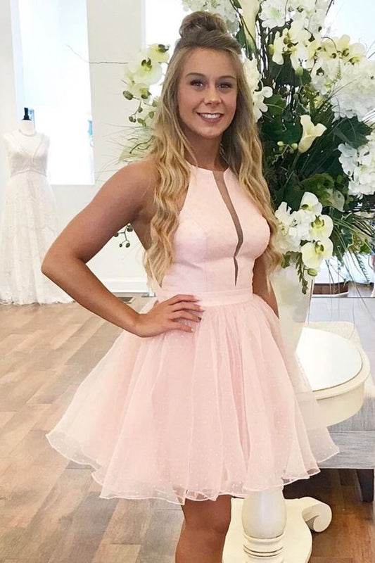 Short Pink Homecoming Dresses, 2019 Pink Homecoming Dresses cg2269