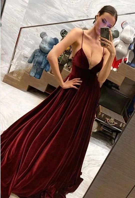 Sexy Prom Dress Deep V Neckline, Prom Dresses, Pageant Dress, Evening Dress, Ball Dance Dresses       cg23107