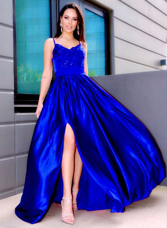 Royal blue bridesmaid dresses long prom dress, evening dress    cg23353