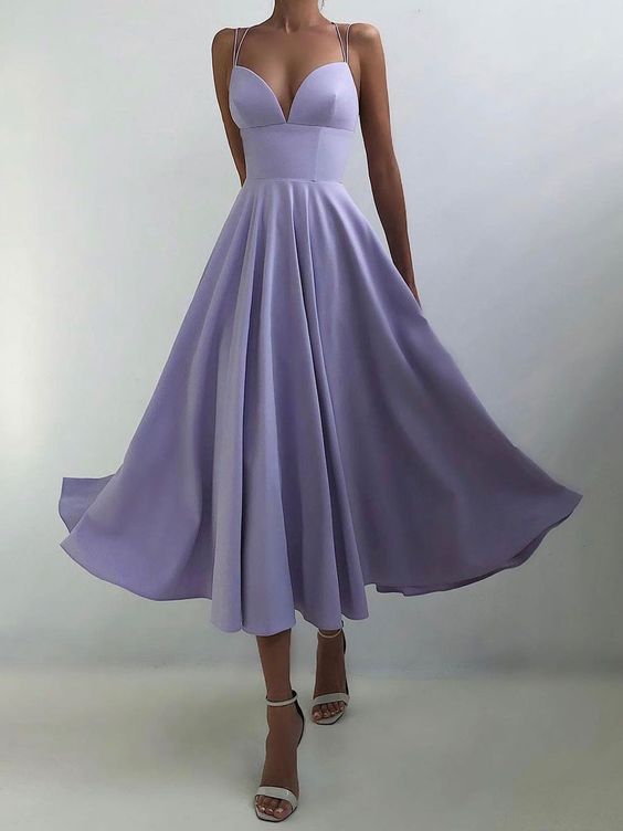 Spaghetti Straps Sleeveless Pleated Party Dress Evening Dress Prom Gown   cg23524