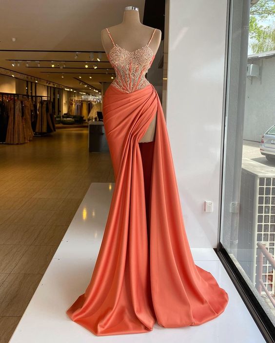 Sheath long Evening Dresses, Prom Party Dresses        cg23694