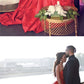 Red Wedding prom Dresses Sweetheart Satin Ball Gowns cg2468