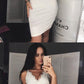 Mermaid V-Neck Spaghetti Straps Homecoming Dresses With Lace cg2565