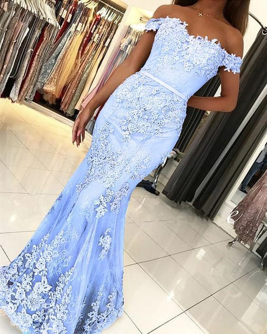 Sweetheart Lace Mermaid Prom Dresses Elegant Evening Gowns cg3483