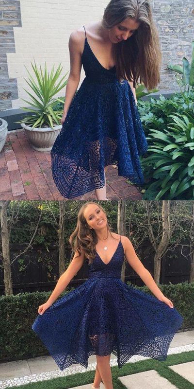 Navy Blue Homecoming Dresses cg3616