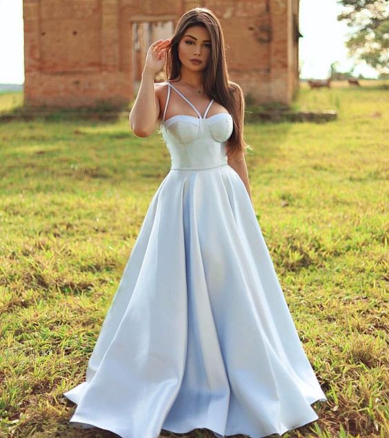 long blue prom dress cg3688