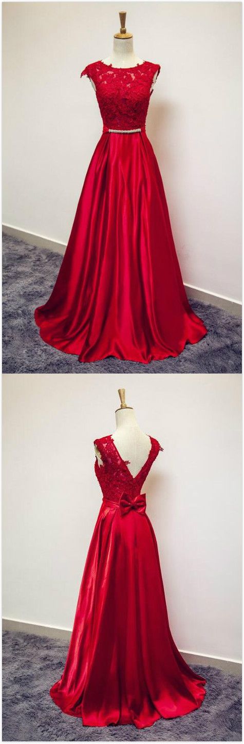 Long Applique lace Prom Dress,Stain Prom Dress cg3862