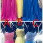 Prom Dress with Spaghetti Straps Custom Made cg4022