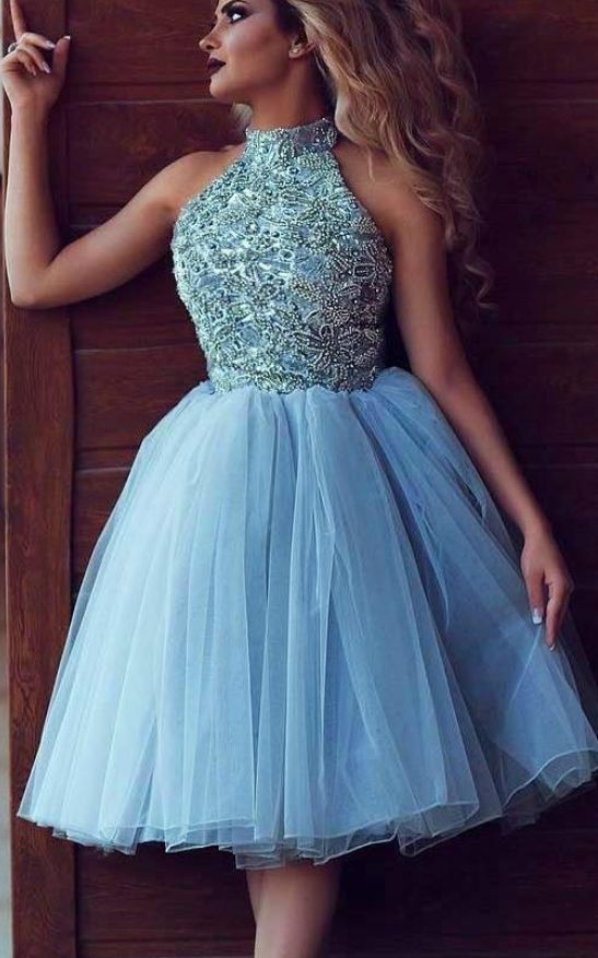 Beads Homecoming Dresses Puffy homecoming dresses cg4097 – classygown