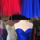short red homecoming dress, royal blue short homecoming dress party dress cg4304