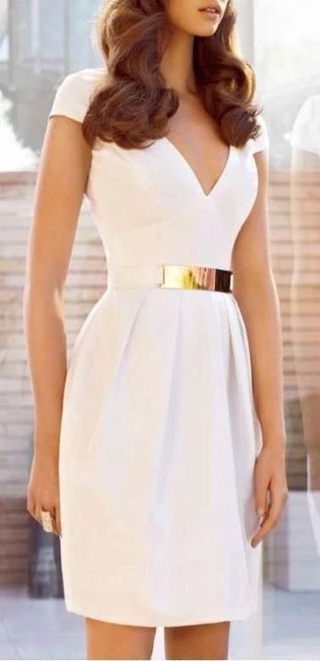 Classy V Neck Short Sleeves Homecoming Dress , Slim Homecoming Dress cg4509