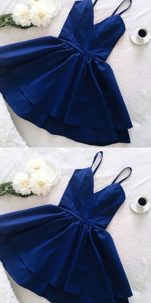 Royal Blue Hoco Dresses, Short Homecoming Dress 2019, Back to School Dress cg4548