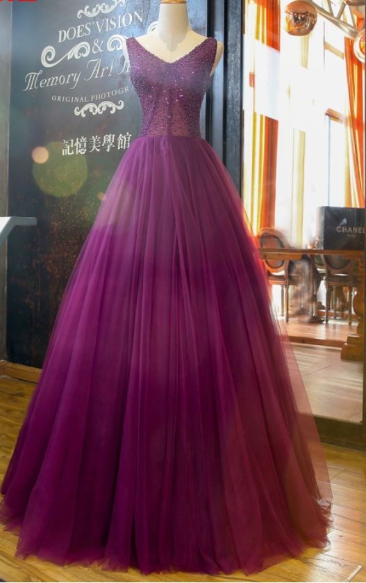 new purple evening party prom gown sells the dress line Strapless women's formal dress ball gown  cg6000