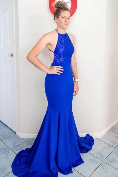 Prom Dress Halter Neckline, Evening Dress ,Winter Formal Dress  cg6158