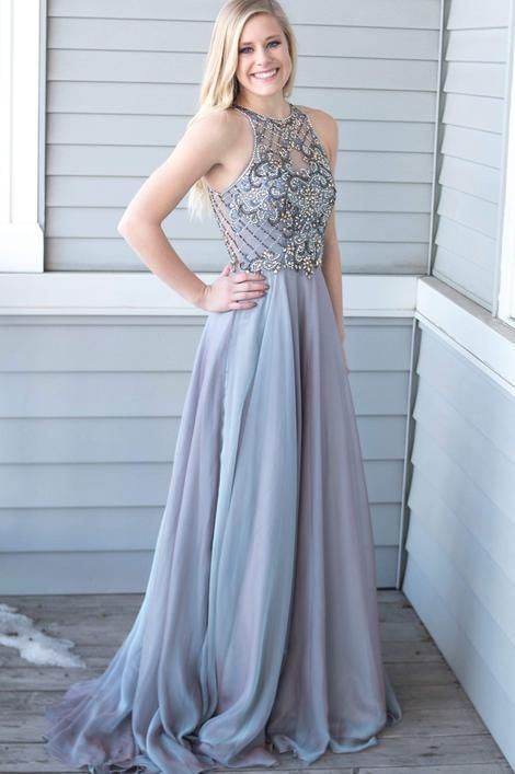 Prom Dress Halter Neckline, Prom Dresses, Evening Gown,Graduation School Party Gown, Winter Formal Dress   cg6235