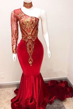 Elegant One the Shoulder Prom Dresses,Mermaid Evening Dresses  cg6989