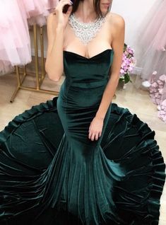 Sexy Prom Dress Evening Dress, Sweetheart Velvet Prom Dress Evening Dress  cg7399