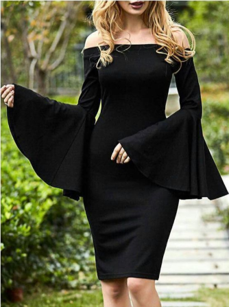 Sexy homecoming Dress,black sheath Evening Dress,Formal Long Dress cg803