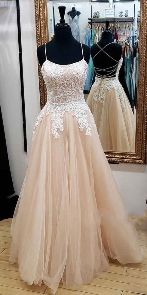 Champagne Long Formal prom Dress   cg8755