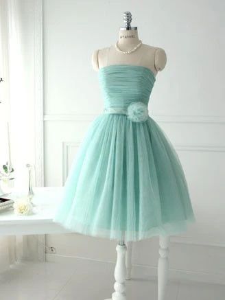 Green Vintage Short Homecoming Dress  cg8759