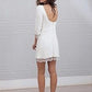 Satin And Lace Party Dress, Cute Short Graduation homecoming Dress  cg8775