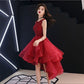 Cute A line round neck tulle short  dress, homecoming dress cg881