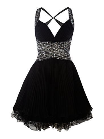 Cute Black Homecoming Dress  cg8875