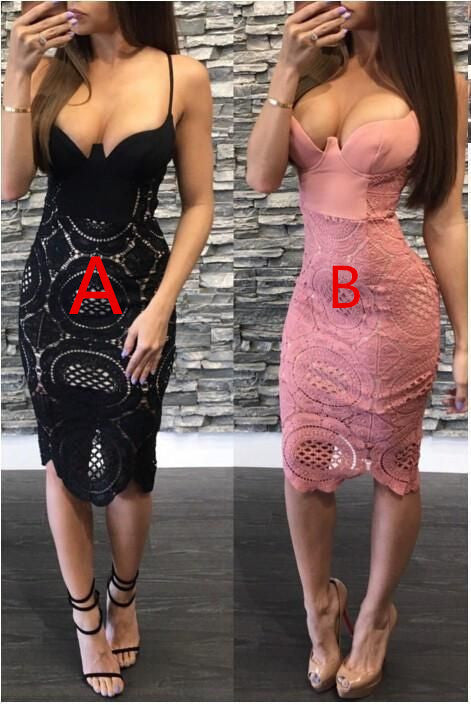 New Style Summer Party Sexy Club Night Lace Bodycon homecoming Dress cg892
