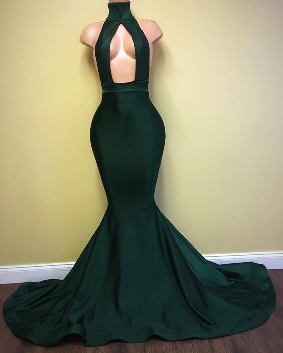 Simple Mermaid Elegant Cheap Long Prom Dresses  cg9162
