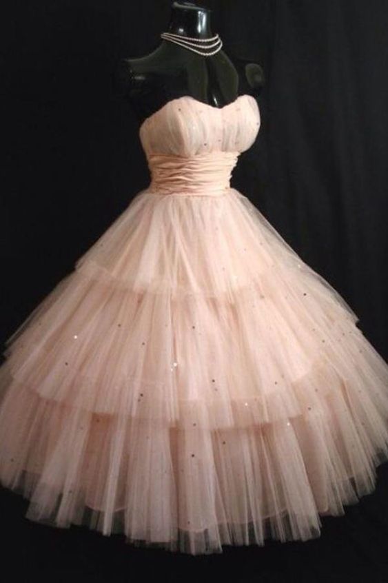 Princess Sweetheart Tulle Knee Length Homecoming Dress   cg9235