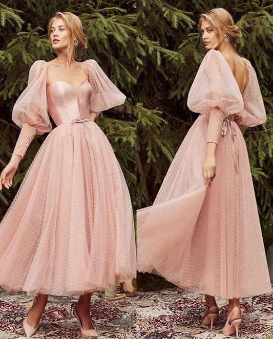 pink Evening Dress Prom Dress   cg9693