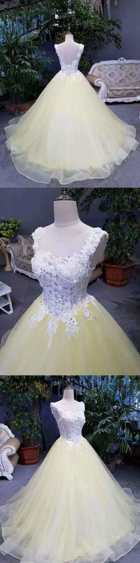 New Arrival Quinceanera prom Dresses A-Line Lace Up Cheap Price Scoop Neck With Beads And Appliques  cg9746