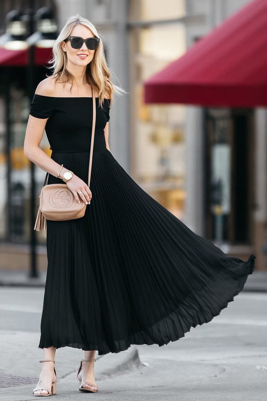 Black Long Sleeves Prom Dresses   cg9787