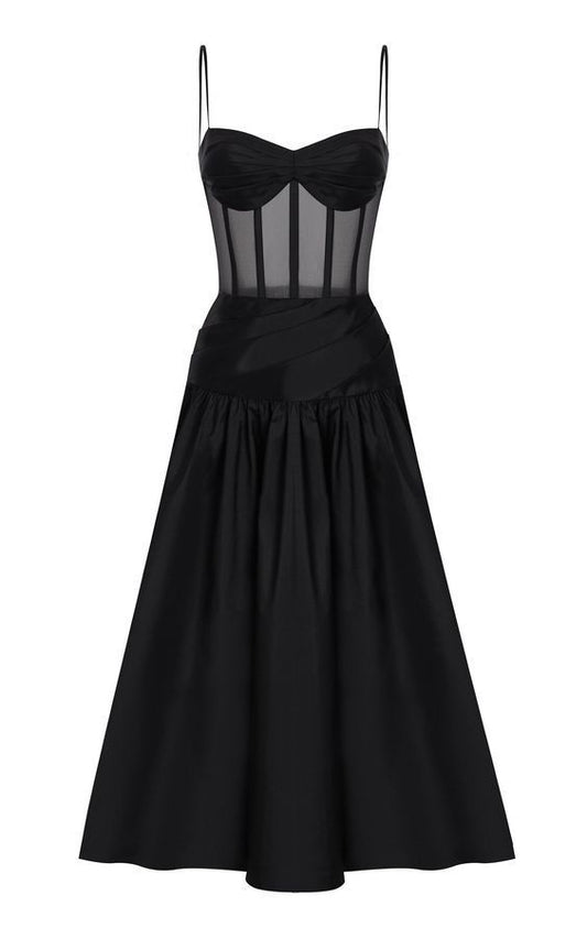 Charming Black Tulle Evening prom Dresses    cg9823