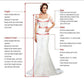 Sexy V neck Beads A Line Prom Dress with Slit, Long Evening Dress cg5569